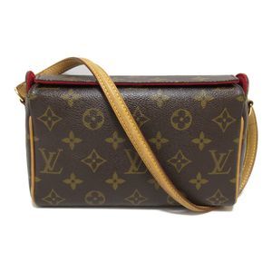 Louis Vuitton, Bags, Louis Vuitton Recital Shoulder Hand Bag M590 Monogram  Canvas Lv